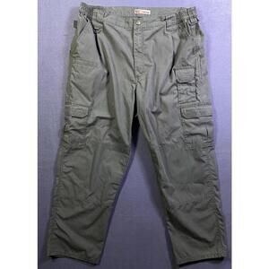 5.11 Tactical Pants Men Cargo Style KVR 74273 Green 40x30 Hiking Outdoor Utility